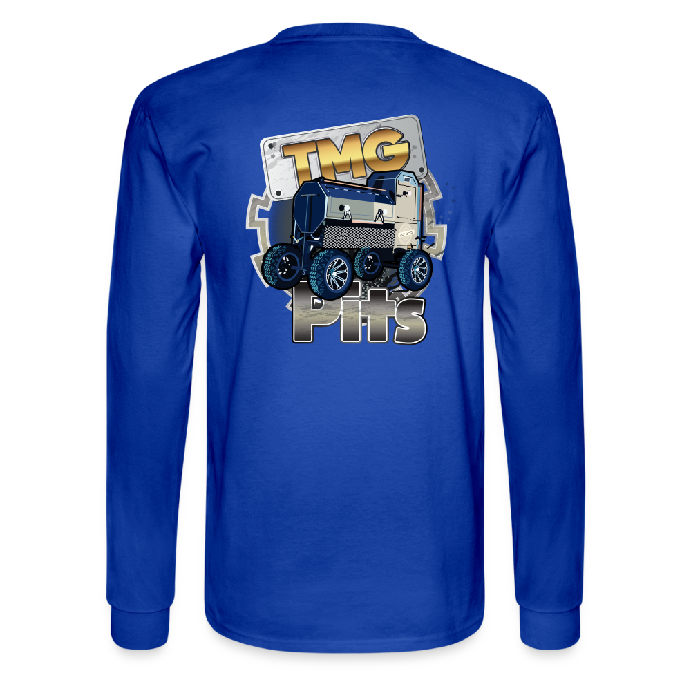 I'D SMOKE THAT Long Sleeve Shirt - royal blue