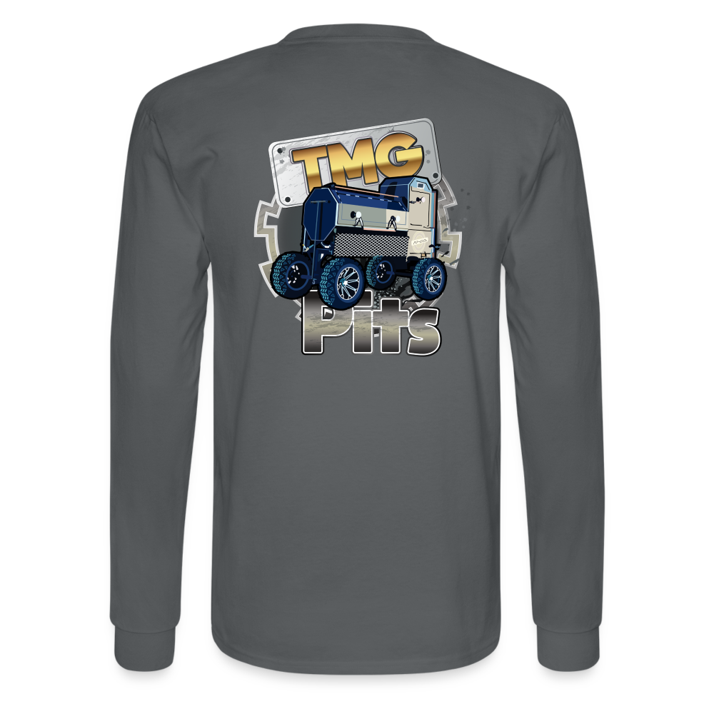 I'D SMOKE THAT Long Sleeve Shirt - charcoal
