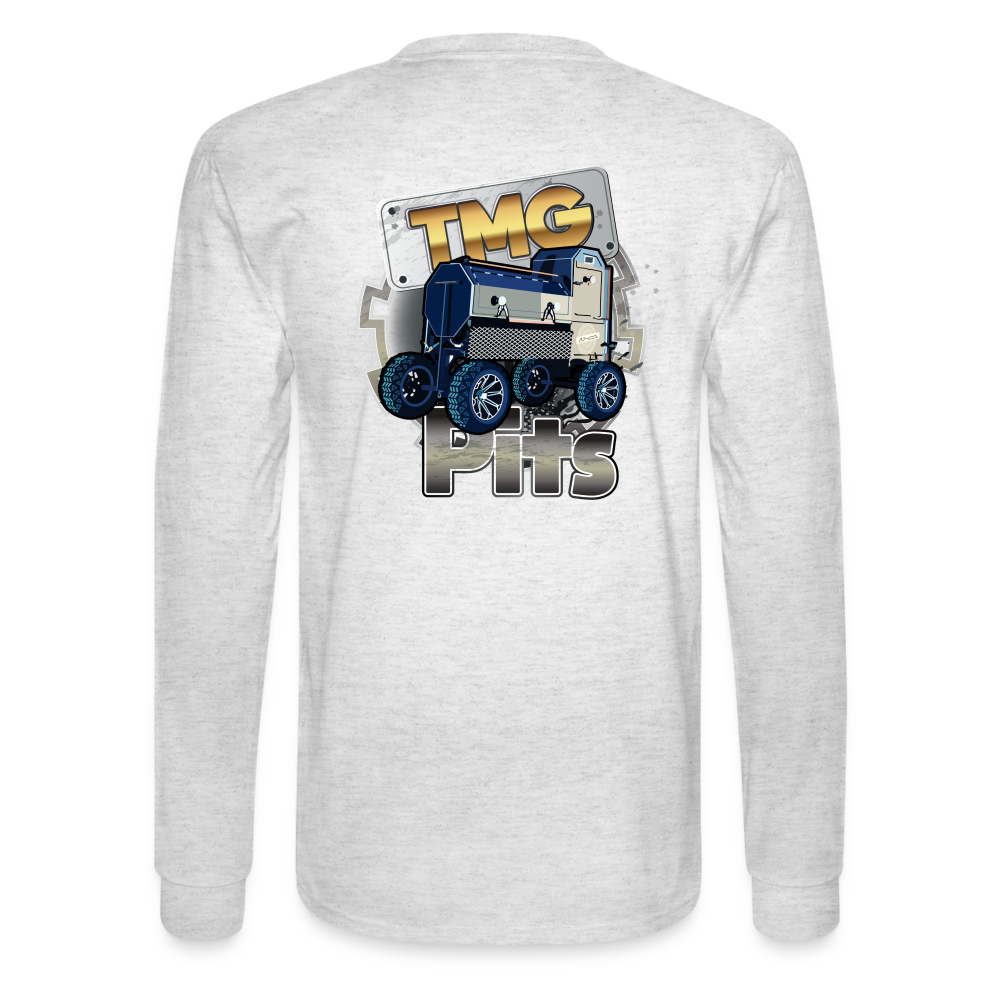 I'D SMOKE THAT Long Sleeve Shirt - light heather gray