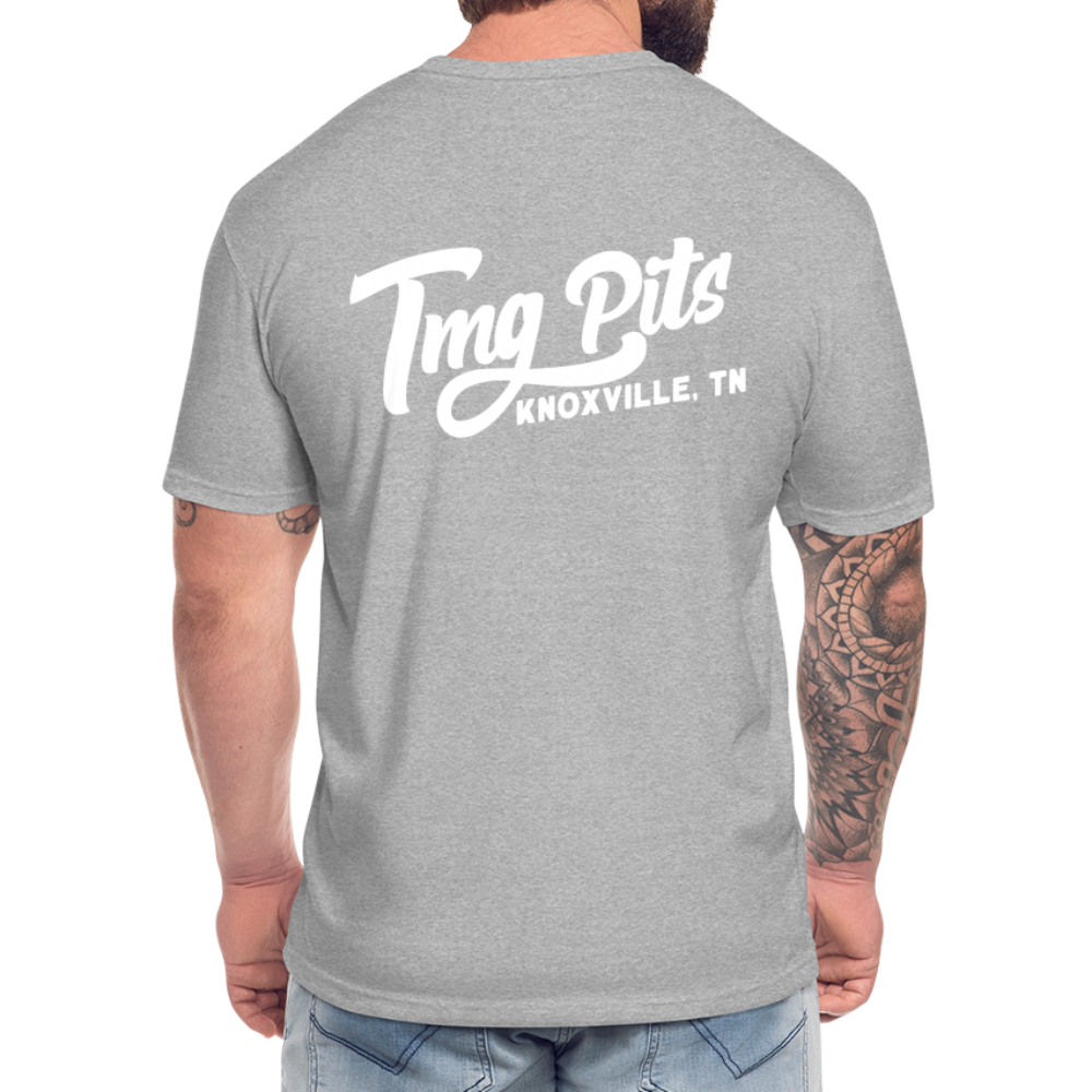 The Metal Guys/ TMG Pits T-Shirts Soft Fitted - heather gray