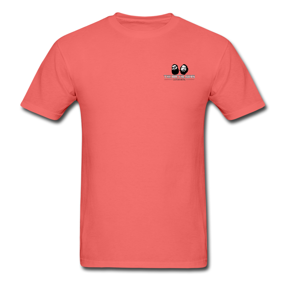 TMG Pits / The Metal Guys T-Shirt - coral