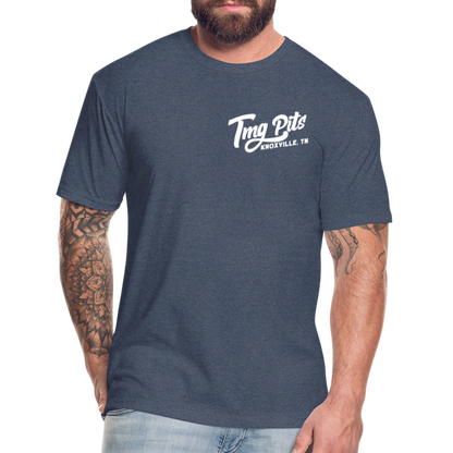 TMG Overbuilt to Outperform T Shirt - heather navy