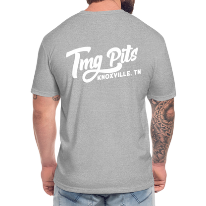 The Metal Guys/ TMG Pits T-Shirts Soft Fitted - heather gray