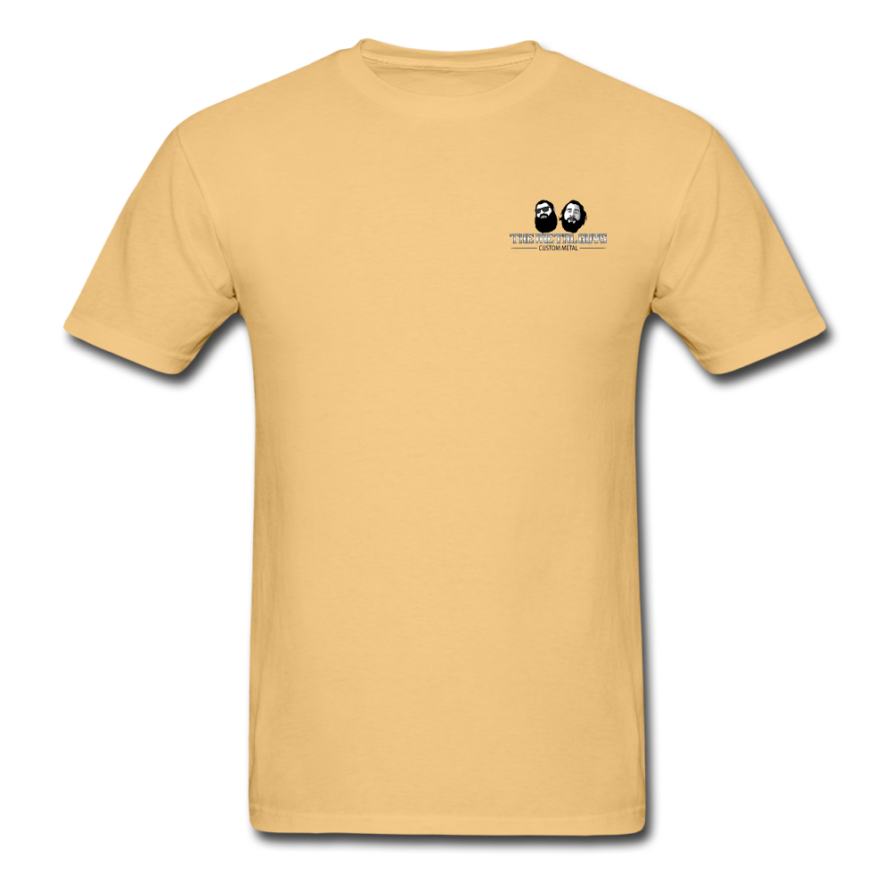 TMG Pits / The Metal Guys T-Shirt - light yellow